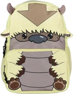 Mad Engine Appa Backpack Nickelodeon Avatar The Last Airbender Appa The Sky Bison 17" Backpack Laptop School Travel Book Bag