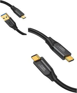 CableCreation USB C to USB A Cable 5FT Bundle with USB C to USB C Cable 5FT+1FT