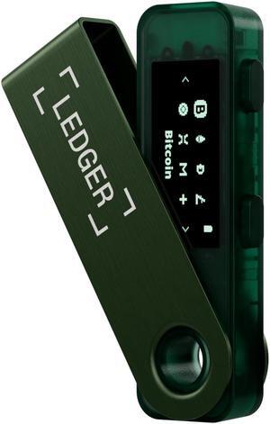 Ledger Nano S Plus (Emerald Green) : The Perfect Entry-Level Hardware Wallet to securely Manage All Your Crypto and NFTs.