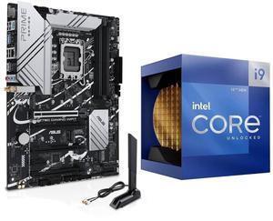 INLAND by Micro Center CPU Motherboard Intel i9-12900K 12th Gen 16-Cores LGA 1700 Desktop Processor with ASUS Z790 Gaming WIFI7 ATX Motherboard