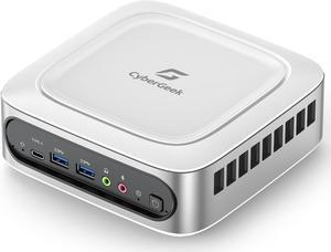 CyberGeek Mini PC Gaming, 11th Gen Core i9-11900H(8C/16T, Up to 4.9GHz), 32GB DDR4 1TB PCIe SSD Mini Computer Linux, 4K Triple Display (DP/HD/Type-C), 6 USB Ports, Dual LAN, Wi-Fi 6, BT5.2 Home Office