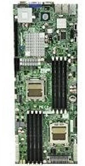 Supermicro Two Six-Core/Quad-Core/Dual-Core AMD Opteron 2000 Series NVIDIA MCP55-Pro Chipset Up to 64 GB of ECC, DDR2 800/667/533 SDRAM Server Motherboard H8DMT-IBXF-B