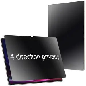BWEDXEZ 360 Degree Matte Privacy Screen Protector For Samsung Galaxy Tab S9 2023/Tab S8 2022/Tab S7 2020/Tab A9 Plus 2023 11 inch/Tab S9 FE 2023 10.9 inch Anti-Glare Anti-Spy 4 Sides Soft Film