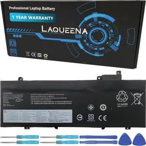 LAQUEENA L17L3P71 Laptop Battery Compatible with Lenovo ThinkPad T480S Series Notebook L17M3P71 L17M3P72 01AV478 01AV480 01AV479 SB10K97621 SB10K97622 SB10K97620 11.58V 57Wh 3-Cell