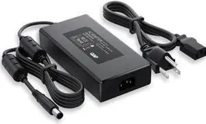 QYD 240W 19.5V 12.3A Laptop Charger AC Adapter Compatible with Dell Alienware M15 R7 R6 R5 R2 R3 R4 Alienware 15 R3 R4 Alienware 17 R3 R4 R5 Alienware M17 R2 R3 R4 G3 G5 G7 15 17 Gaming Power Cord