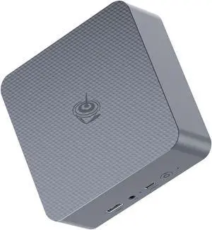 Beelink EQR6 Mini PC, AMD Ryzen 7 6800U(Up to 4.7GHz) 8C/16T, Mini Computer 24GB LPDDR5 RAM 500GB NVMe SSD, Micro Desktop PC 4K@60Hz Dual HDMI/BT5.2/WiFi 6 for Office/Home/Ai Copilot