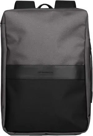 The Frenchie Co. Super Light Ballistic Speed Backpack | Gray | Super Fast Access Work & Travel Laptop Backpack for Men | Anti-Theft Magnetic Closure | 13in computer |Ballistic Nylon 16L
