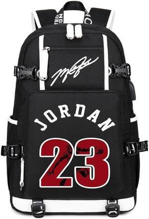 Txiujou Basketball Player 23 Student School Bag, Laptop Backpack, Ultra-Light Travel Bag, For Men And Women (Black3)