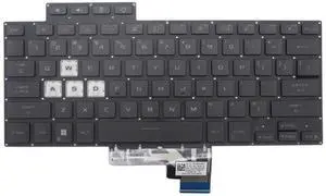 New Replacement Keyboard for Asus TUF Air FX516 FX516P FX516PC FX516PE FX516PR FX516PM FA516 Backlit US