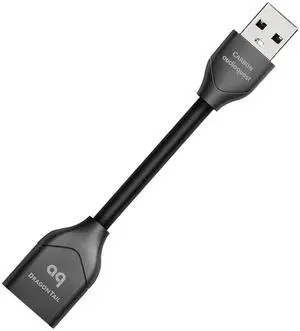 AudioQuest DragonTail USB-A 2.0 Cable Extender - Female USB-A to Male USB-A