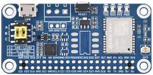 Waveshare LC29H Series Dual-Band GPS Module for Raspberry Pi, Dual-Band L1+L5 Positioning Technology, Supports Positioning Augmentation System and Easy Technology