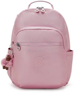 Kipling Women's Seoul 15" Laptop Backpack, Durable, Roomy with Padded Shoulder Straps, Built-In Protective Sleeve