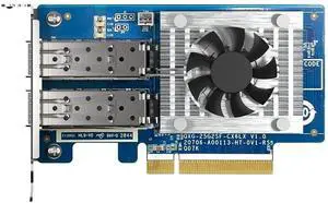 QXG-25G2SF-CX6 Two Port 25GbE Network Card with SR-IOV and RoCE for Improved Network and VMware(r) Virtualization Environments