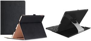 ProCase Classy Stand Folio Case Bundle with Keyboard Case for iPad Pro 12.9 Inch 2nd Gen / 1st Gen 2017 2015