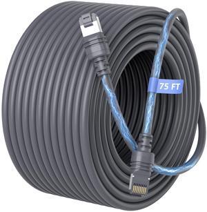 ANIERY Gen 3 Cable for Starlink, 75FT Waterproof Starlink Replacement Cable for Starlink Gen 3, Starlink Standard V3 Ethernet Cables(75FT/23M)