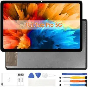 Screen Replacement for TCL Tab Pro 5G - LCD Display for TCL Tab Pro 5G Touch Screen Digitizer for TCL Tab Pro 5G 9198S LCD Screen Glass Panel Assembly with Repair Parts Kits