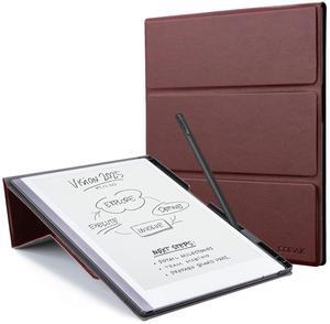 CoBak Case for Remarkable 2 -with Pen Holder and Multi-Angle Foldable Stand Feature -A Remarkable 2 Case with Pen Holder for The Remarkable 2 Paper Tablet, Claret
