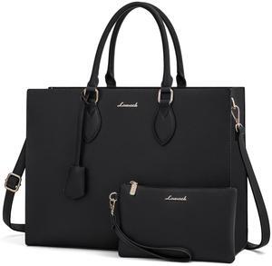 LOVEVOOK Laptop Bag for Women 17.3 Inch Work Bags for Women Computer Bag Laptop Tote Bag Briefcase Business Office Bag