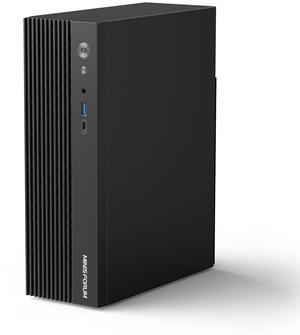 MINISFORUM 795S7 Mini Tower Gaming PC AMD Ryzen9 7945HX (16C/32T) Computer Without RAM/SSD/OS, 2x DDR5 Slots, 2x PCIe4.0 SSD, M.2 2230 Key E Slot, 2.5G Lan, HDMI+DP+USB-C Triple Video Outputs Computer