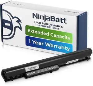 NinjaBatt Battery for HP 746641-001 740715-001 OA04 OA03 15-R029WM 15-R052NR 15-R015DX 15-G020DX 15-R137WM 15-D035DX 250 G3 15-D020DX HSTNN-LB5Y 0AO3 - High Performance [4 Cells/2200mAh/33wh]