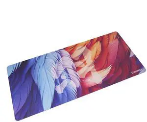 Gaming Mousepad and Desk Mat, Waterproof Speed Mouse Pad, Transformation Pattern, Non-Stitched Edges, Large Mouse Mat for Gaming and Office, FANTECH STRIKEPAD MST901, Blue 35.5"*15.8"