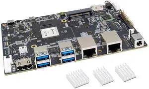 Banana Pi BPI-F3 8-Core RISC-V K1 Chip SBC, 2.0TOPS AI Performance CPU Single Board Computer, with 2X GbE Ethernet for AI Edge Computing, NAS Network Storage and Laptop Alternatives (16+128GB Bundle1)