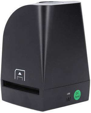 Film Scanner to Digital, Portable Photo Scanner, Convert Color & Negative & 35mm 135mm Black and White Slides to Digital Photos, Slide & Negative Scanners (Black)