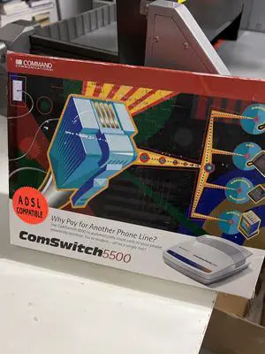 Command Communications Comswitch 5500 3-Port Phone/Fax Modem Line Sharing Device