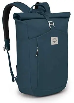 Osprey Arcane Roll Top Commuter Backpack, Stargazer Blue