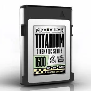 PixelFlash 1.6 TB VPG-1500 CFexpress 4.0 Type B Cinematic Memory Card Up to 3950/3650 MB/s for Photographers & Videographers, 12K Video 1600 GB 1600GB VPG400 Cinematic Series 2025 (LPCXT1600-CSVPG4)