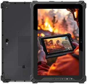 iEdge T10W-2D Rugged Windows Tablet, 10.1" Durable Industrial Tablet with Scan, N5100, 8GB+128GB, GPS, BT5.0 Wi-Fi,Water-Proof, 700nit Sunlight Readable for Warehouse, Enterprise Work, Vehicle