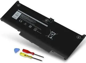 MXV9V Laptop Battery Replacement for Dell Latitude 7400 7300 E7400 E7300, Latitude 5300 5310 2-in-1, for Inspiron 7300 7306 2-in-1 Black Series P96G P97G P99G P100G 5VC2M 829MX 05VC2M 0829MX 60Wh