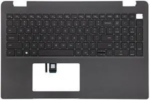 Jxjslp Replacement Upper Case Palmrest for Dell Latitude 15 3540 E3540 Series Laptop Top Cover Backlit Keyboard Assembly DVR0W 0DVR0W Gray