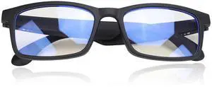 Dpofirs Bluetooth Audio Smart Glasses, Glasses for Women and Men, Open Ear Sound with Mic & Speaker, Outdoor Smart Glasses Blue Light Blocking
