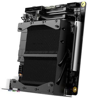 MINISFORUM Motherboard BD795i SE Mini ITX NAS Motherboard, AMD Ryzen 9 7945HX, 16 C/32 T,PCIe 5.0 x16 Slot, Dual PCIe4.0 M.2 Support, DDR5,8K Triple Output(HDMI/DP/USB-C), RJ45 2.5G, USB 3.2