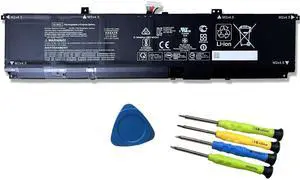EFOHANA KL06XL Laptop Battery Replacement for HP Envy 15-EP0001NL 15-EP0003NQ 15-EP0004TX 15-EP0006NM 15-EP0005NP 15-EP0010CA 15-EP0034NB 15-EP0098NR HSTNN-IB9M L85885-005 L85853-1C1 11.58V 83.14Wh