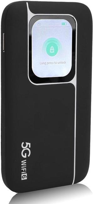 5G Mobile Wi Fi Hotspots, Portable Travel Router Supports 16 Users at The Same Time, 7100mAh Large Battery, Pocket Wi Fi Device for Secure Internet at Home Or Everywhere You