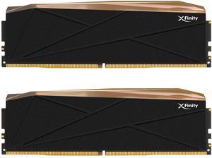 V-Color DDR5 Manta XFinity 32GB (16GBx2) 8000MHz CL38-48-48 1.45V SK Hynix IC RGB Desktop Computer Gaming Memory CUDIMM (TMXFCL1680838KGK)