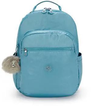 Kipling Women's Seoul 15" Laptop Backpack, Durable, Roomy with Padded Shoulder Straps, Built-In Protective Sleeve