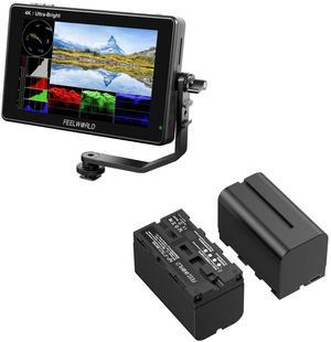 FEELWORLD LUT7 Camera Monitor with F750 4400mAh Battery