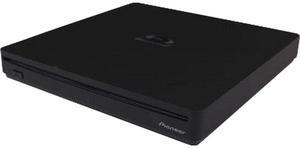 Pioneer Electronics BDR-XS07UHD 6x Slot Loading CD DVD BluRay Portable USB 3.1 BD/DVD/CD Burner Supports Blu-Ray, BDXL, and M-Disc Format, Black
