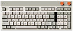 LOFREE Block Wireless Mechanical Keyboard, 98 Keys Rechargeable Hot-swappable Keyboards with 3 Types Connection for Windows, Mac OS/Rero knobs for Volume Control, Mode Shift, eyeable Panels 2025