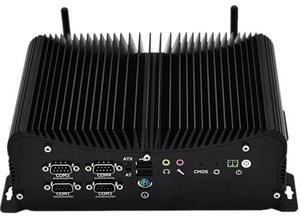 Dozlzyp 12th Gen Fanless Mini Industrial PC Win11 Core i7 1265U, 32GB DDR5 1TB SSD, 8*USB, VGA, HDMI, Industrial Computer, 2X 2.5G RJ45, 14x GPIO, 2X WiFi Antennas, 6X DB9 RS232 COM