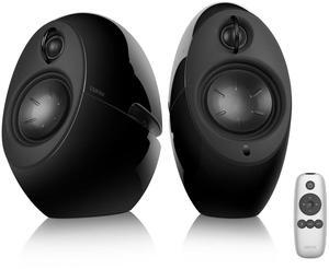 Edifier e25HD PC Speakers with Passive Bass Radiators & Bluetooth 5.3 LDAC for Desktop - Optical Input- 74W Near Field Powered Bookshelf Hi-Res Speakers with 24bit/96KHz Wired & 990Kbps Wireless