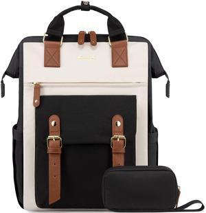 LOVEVOOK Extra Large Travel Laptop Backpack for Women, 18 Inch Work Backpack Purse, Teacher Business Computer Bag Weekender Backpack with Luggage Strap, Doctor Nurse Bags College Backpack