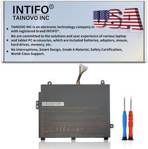 INTIFO 62Wh P970BAT-4 Laptop Battery Compatible with CLEVO P960 P960EN-K Schenker Key 16/17 MEDION Erazer X17801 Sager NP2950 NP2952 NP8954 NP8955 NP8961 NP8962 NP8966 NP8967 NP8968 NP8971 NP8978