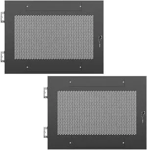 Sound Town Server Rack Doors, for STRK-M8U Server Rack (STRK-DS8U)
