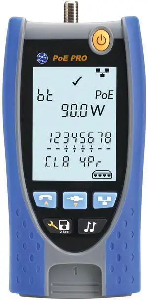 TREND Networks | R158006 | PoE Pro | Cloud Connected Data Cable and PoE Verifier | Includes Cable Testing Features of The VDV II PRO | Advanced Wiremap & Troubleshooting Tool