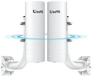 UeeVii CPE830 Wireless Bridge Outdoor Point to Point & 2-Pack Bridge Bracket