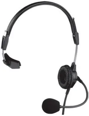 Telex PH-88R Lightweight Single Sided Headset for RTS, 150Hz-4kHz Frequency Range
